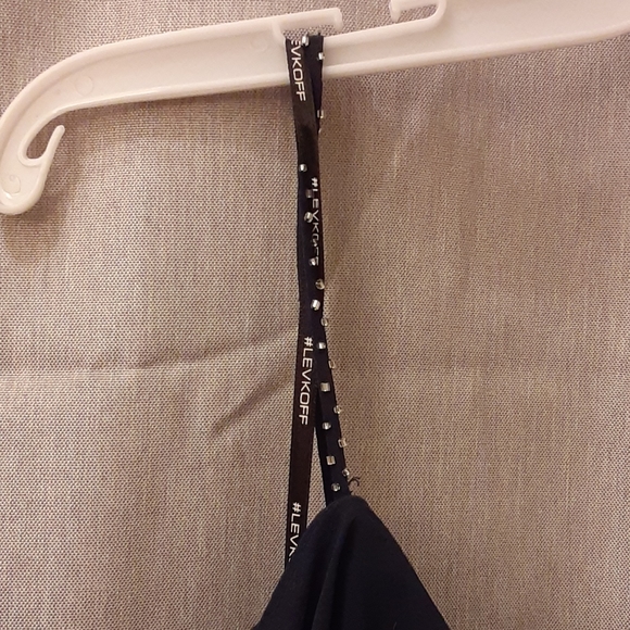 WORN ONCE! Bill Levkoff Navy Bridesmaid Dress - Picture 6 of 8